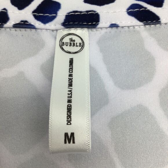 The Bubble Womens‎ Birdie Polo Golf Tennis Top Blue Size Medium NWT - Picture 7 of 9